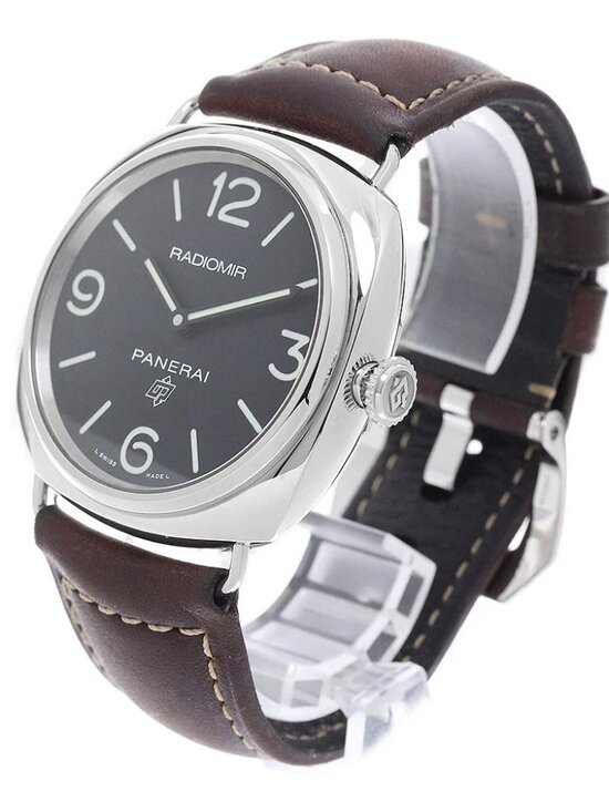 PANERAI Radiomir Base Logo 3 Days Acciaio PAM00753 Hand Winding Men\'s_959991 main image 7